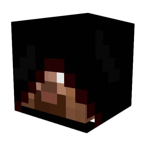 Jaxson_25 Minecraft avatar head, 3D render