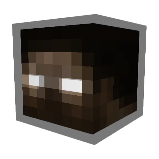 JaxthecoolguyMC Minecraft avatar head, 3D render