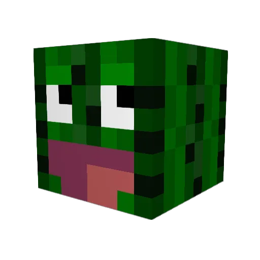 Jay1995 Minecraft avatar head, 3D render