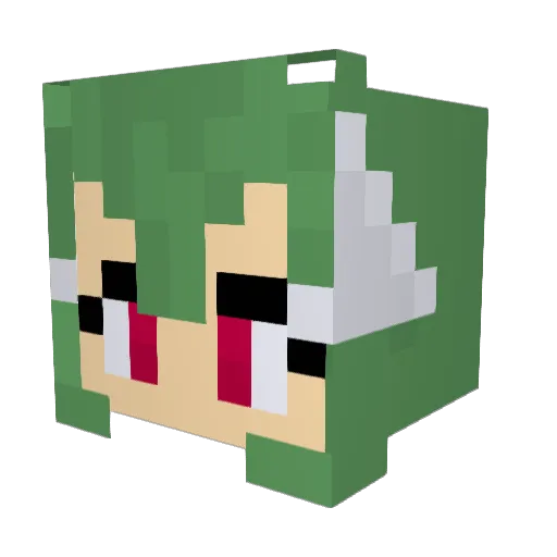 Jay202010 Minecraft avatar head, 3D render