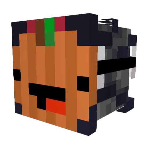 Jay3vil13 Minecraft avatar head, 3D render