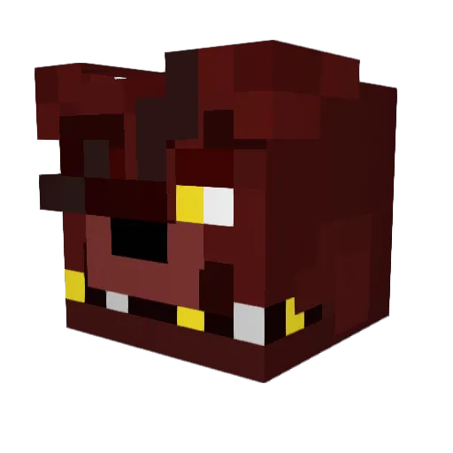 Jay4959 Minecraft avatar head, 3D render