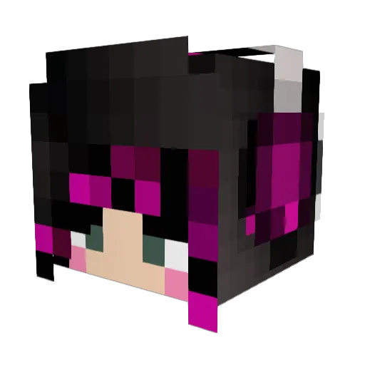 Jay6053 Minecraft avatar head, 3D render
