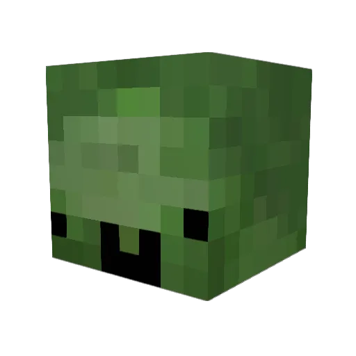 JayAnimations Minecraft avatar head, 3D render