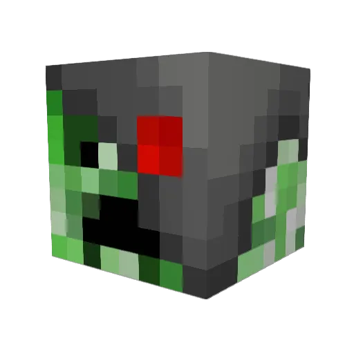JayB3ar Minecraft avatar head, 3D render