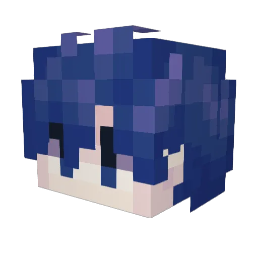 JayBlade212121 Minecraft avatar head, 3D render