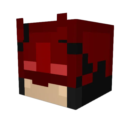 JayClay_715 Minecraft avatar head, 3D render
