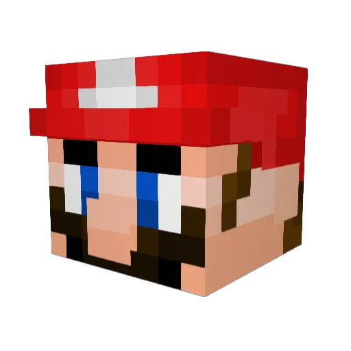 JayDeKeats Minecraft avatar head, 3D render