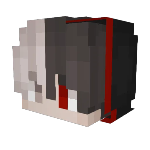 JayGamesYT Minecraft avatar head, 3D render