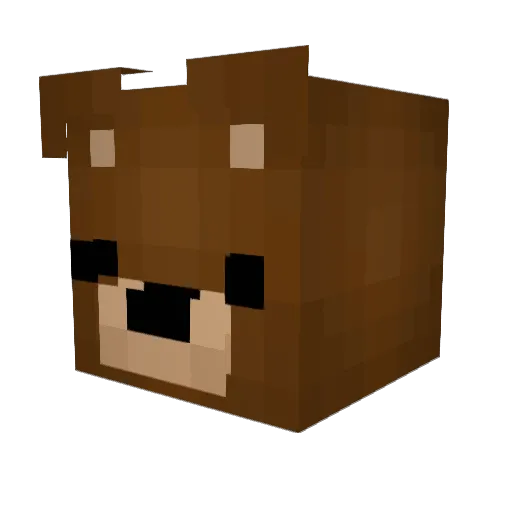 JayGatz25 Minecraft avatar head, 3D render