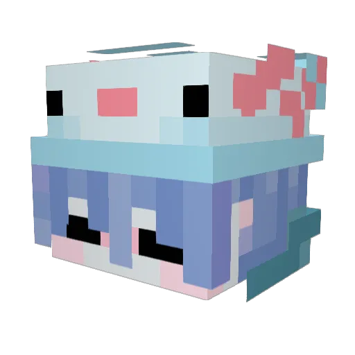 JayHawkkmc Minecraft avatar head, 3D render