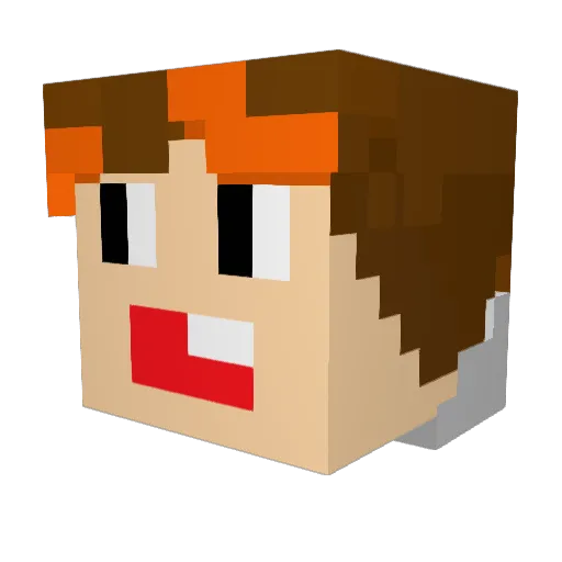 JayJay0810 Minecraft avatar head, 3D render
