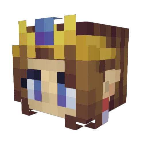 JayJay0x Minecraft avatar head, 3D render