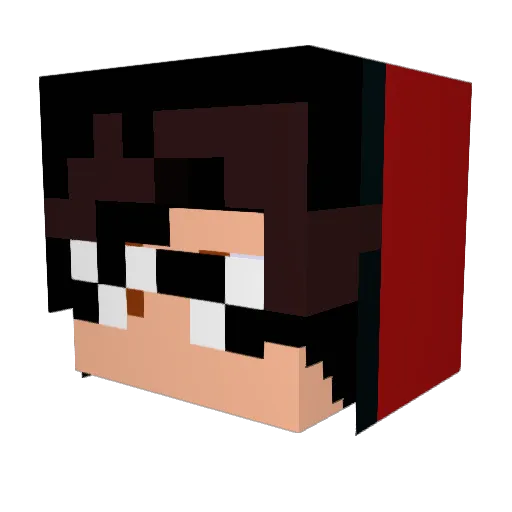 JayJayBoiiiii Minecraft avatar head, 3D render