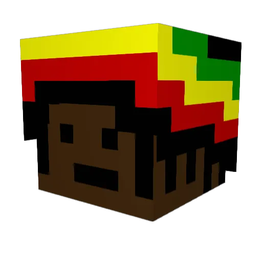 JayLetreh Minecraft avatar head, 3D render