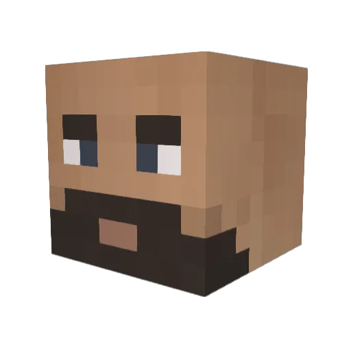 JayLo420 Minecraft avatar head, 3D render