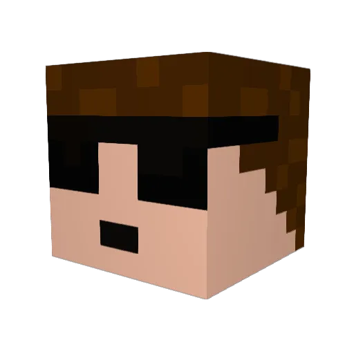 JayMan123abc Minecraft avatar head, 3D render