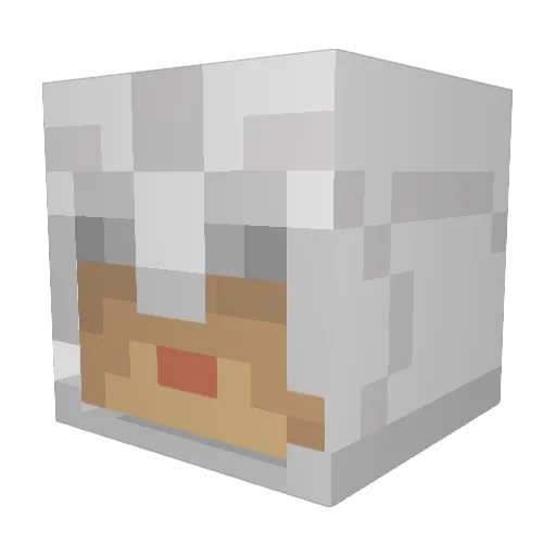 JayMeck Minecraft avatar head, 3D render