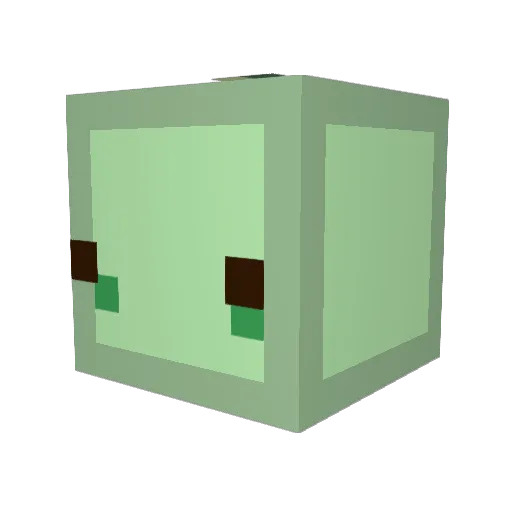 JayMejia Minecraft avatar head, 3D render