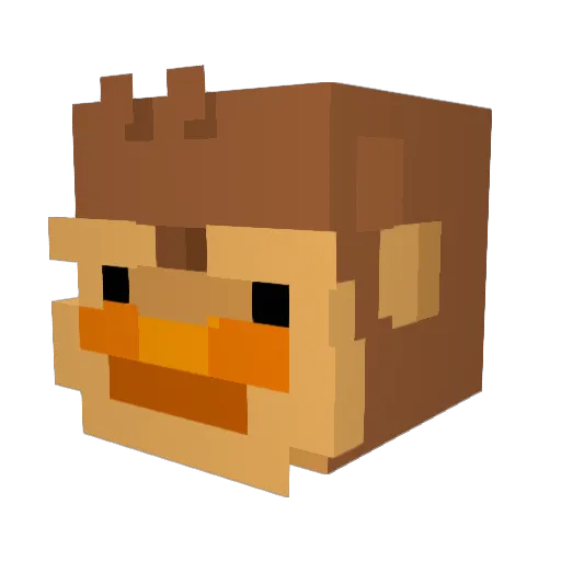 JayMoneyz Minecraft avatar head, 3D render