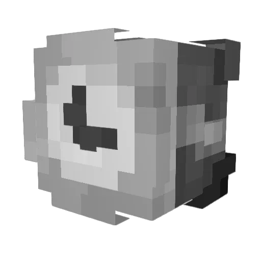 JayPiXels Minecraft avatar head, 3D render