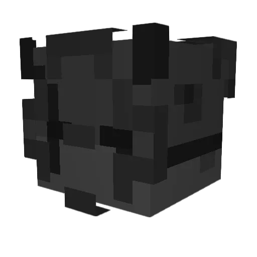 JaySlayy Minecraft avatar head, 3D render