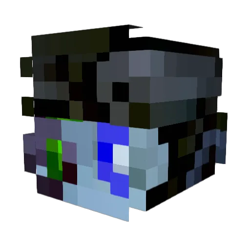 JayStorm_ Minecraft avatar head, 3D render