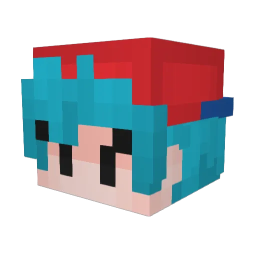 JaySunshine432 Minecraft avatar head, 3D render