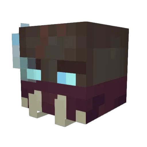 JayTheWalrus Minecraft avatar head, 3D render