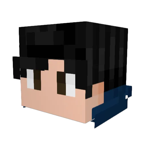 JayToBee Minecraft avatar head, 3D render