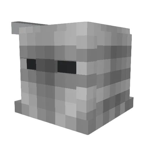 JayWalker10 Minecraft avatar head, 3D render