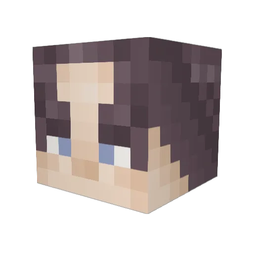 JayXxus Minecraft avatar head, 3D render