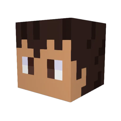 Jay_C3 Minecraft avatar head, 3D render