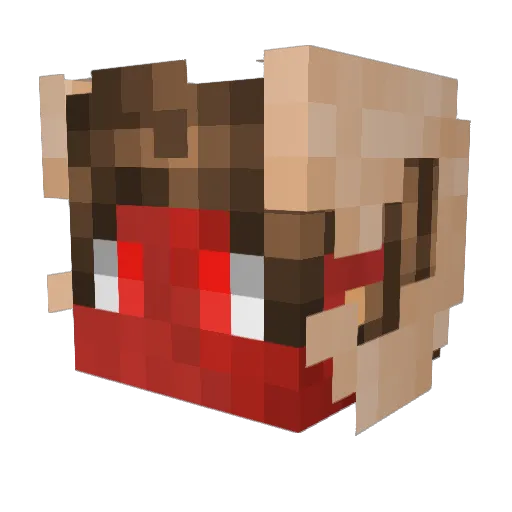 Jay_Jablinski Minecraft avatar head, 3D render
