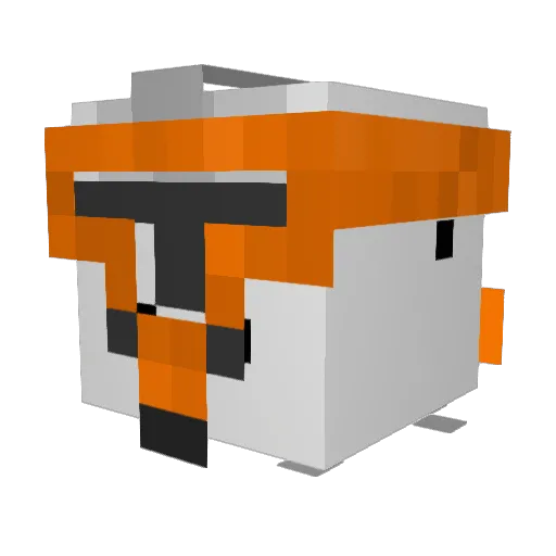 Jay_Riley Minecraft avatar head, 3D render
