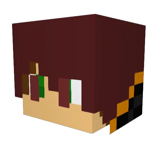 Jay_oof Minecraft avatar head, 3D render