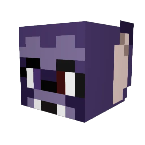 Jay_theartist Minecraft avatar head, 3D render
