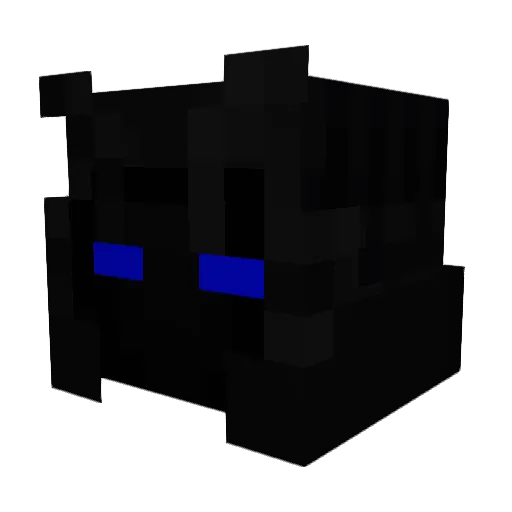 Jaybleezy Minecraft avatar head, 3D render
