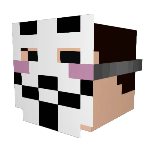 Jaybles999 Minecraft avatar head, 3D render