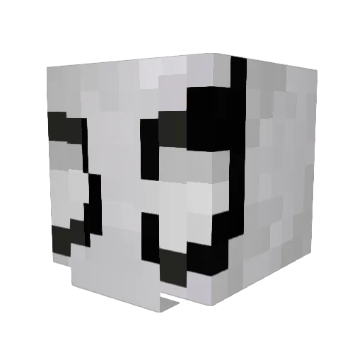 Jayce2x Minecraft avatar head, 3D render