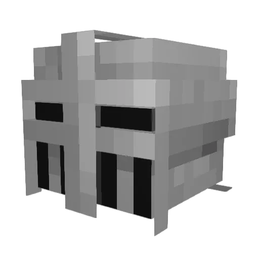 Jaycozen Minecraft avatar head, 3D render