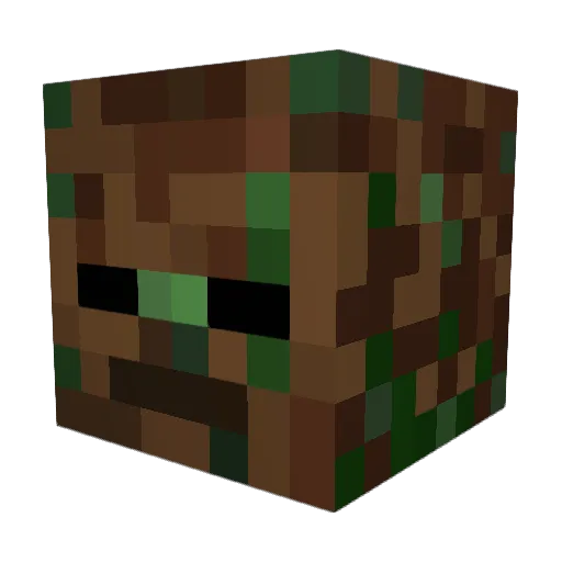 Jaycraft301 Minecraft avatar head, 3D render