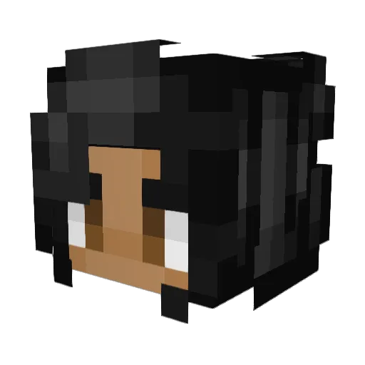 Jayde__ Minecraft avatar head, 3D render