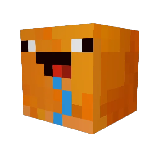 JaydenCraftVR Minecraft avatar head, 3D render