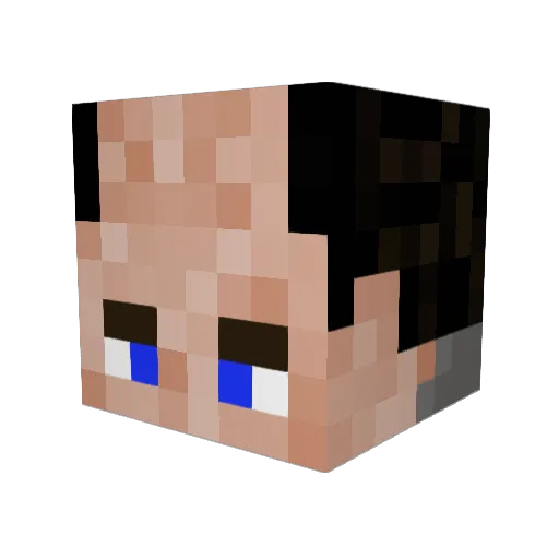 Jaydenf126 Minecraft avatar head, 3D render