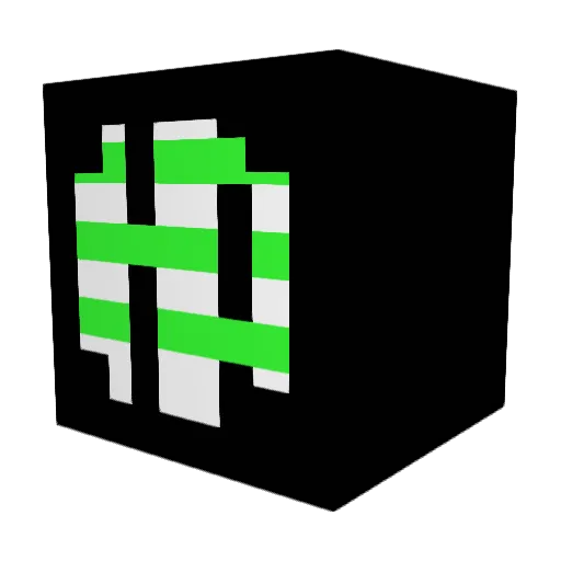 Jaydeninnit Minecraft avatar head, 3D render