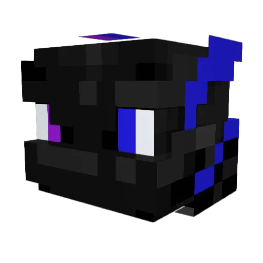 Jaydenrazor Minecraft avatar head, 3D render
