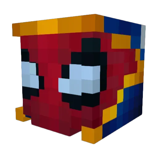 Jaydoubleyou567 Minecraft avatar head, 3D render