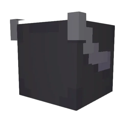 Jayf10 Minecraft avatar head, 3D render
