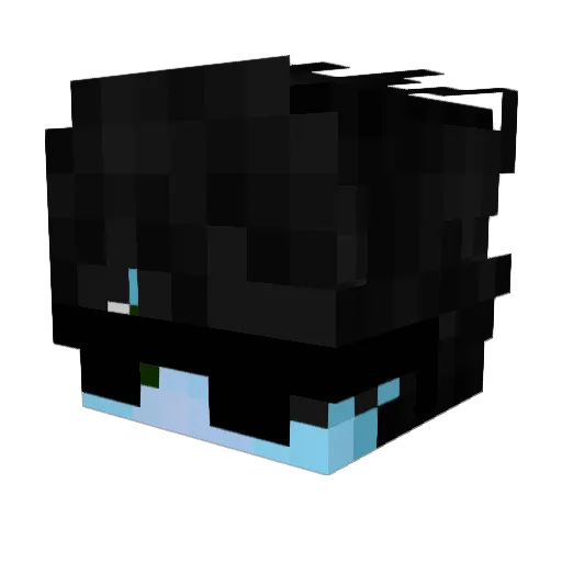 JayhzL Minecraft avatar head, 3D render